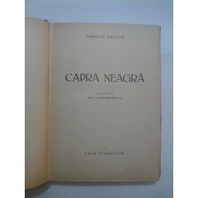   CAPRA  NEAGRA  -  EMANOIL  BUCUTA 1938
